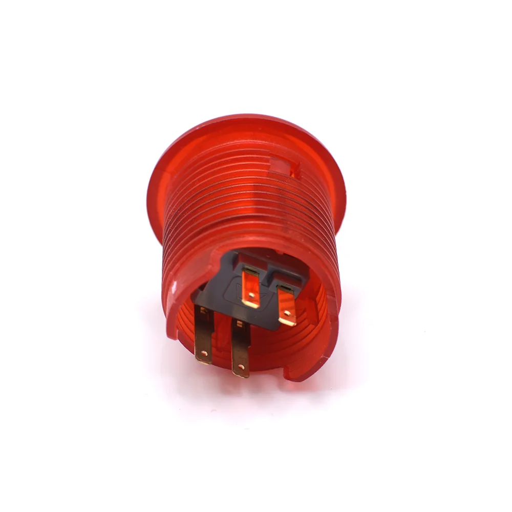 5pcs 30mm Full Color LED Illuminated Push button Built-in Switch 5V Buttons for Classic Arcade Machine Joystick Games Parts (5)