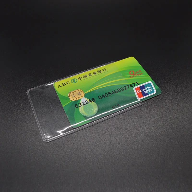 Doe het niet astronaut Sturen Plastic Case Cover Card Holder | Transparent Credit Card Holder -  Waterproof Pvc - Aliexpress