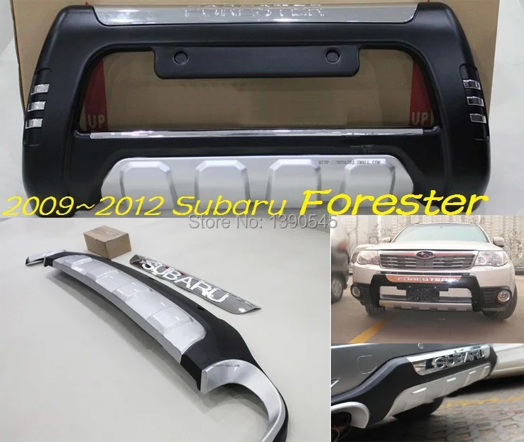 Free ship!20092012 Subaru Forester SUV car Front+Rear bumper protector