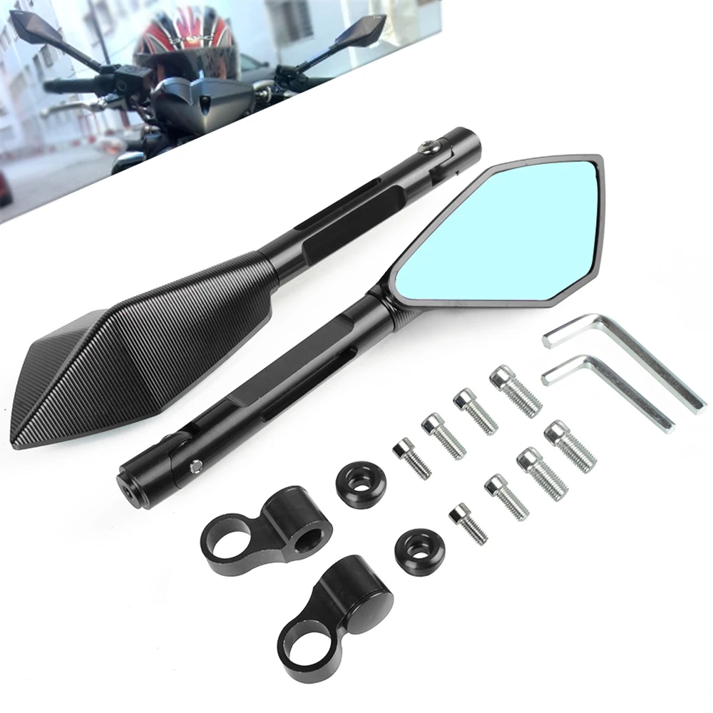 

Fit For SUZUKI GSX-S1000 GSX S1000 GSXS 1000 GSX-S1000F GSXS1000 ABS 2015-018 Motorcycle Mirror Rearview Rear View Side Mirrors