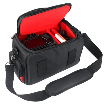 

Waterproof DSLR Camera Bag Shoulder Case For Sony alpha A9 A99 A77 A7 II A7M3 A6500 Nikon D5300 D3400 D7200 P900 Canon Photo Bag