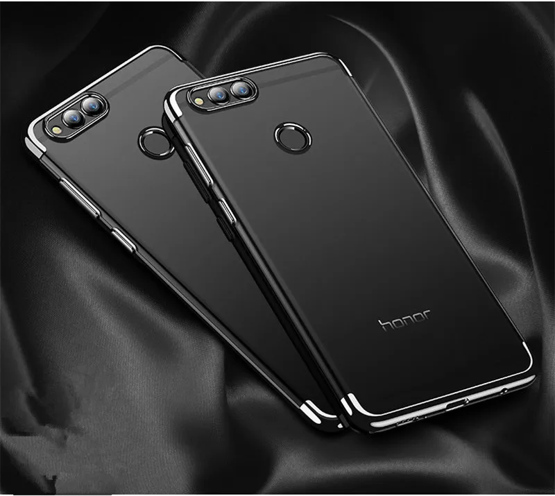 Plating Full Protection silicon Cover Case y6 prime 2018 case8