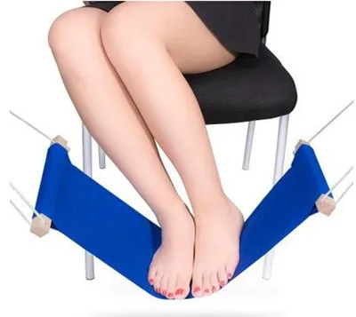 8 Color FUUT Mini Office Foot Hammock Leisure Home Furniture Desk Hamac Chair Feet Tool Outdoor Rest Table Stand Study Hamak - Цвет: as photo