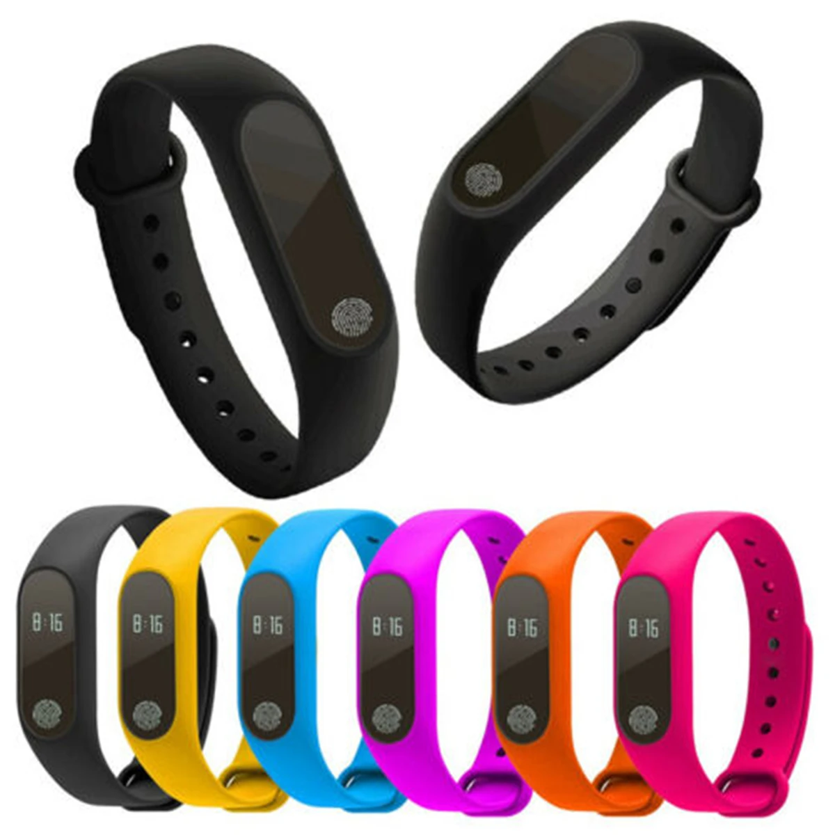 M2 Bluetooth Смарт браслет часы Mi ni Band Водонепроницаемый фитнес трекер для измерения
