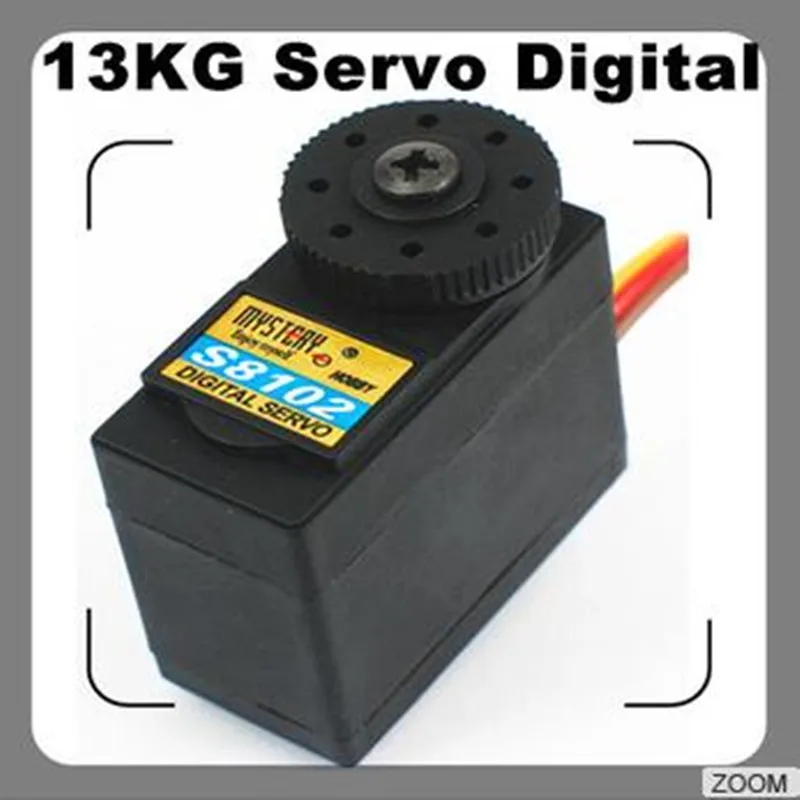 

Mystery SDS-S8102 13KG Digital Metal Robot Servo,Without wing,13KG Robot Servo