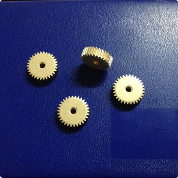 

10PCS 0.5M 0.5Module Copper Gears 16mm Diameter 30T Teeth Brass Drive Shaft Motor for RC Model Axis Connecting Parts