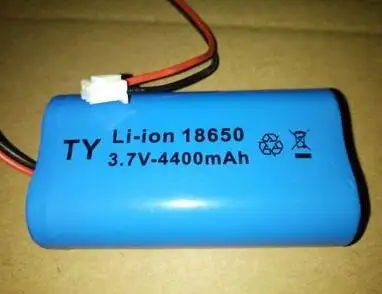 

Free shipping 3.7v 18650 4400mAh lithium battery pack rechargeable battery