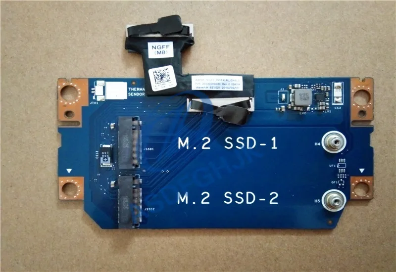Для DELL Alienware 13 R2 3 ноутбук NGFF SSD1 SSD2 доска AAP01 LS C902P CN 0G8C4P G8C4P 100% Тесты ОК|Платы