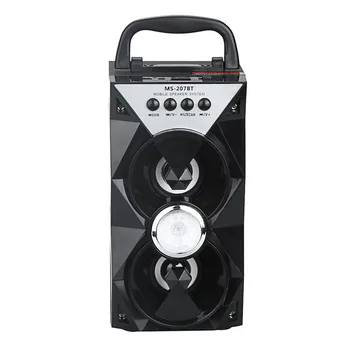 

Newest Coloful Multimedia Bluetooth Wireless Portable Speaker Super Bass with USB/TF/AUX/FM Radio Free Shipping 40MAY0