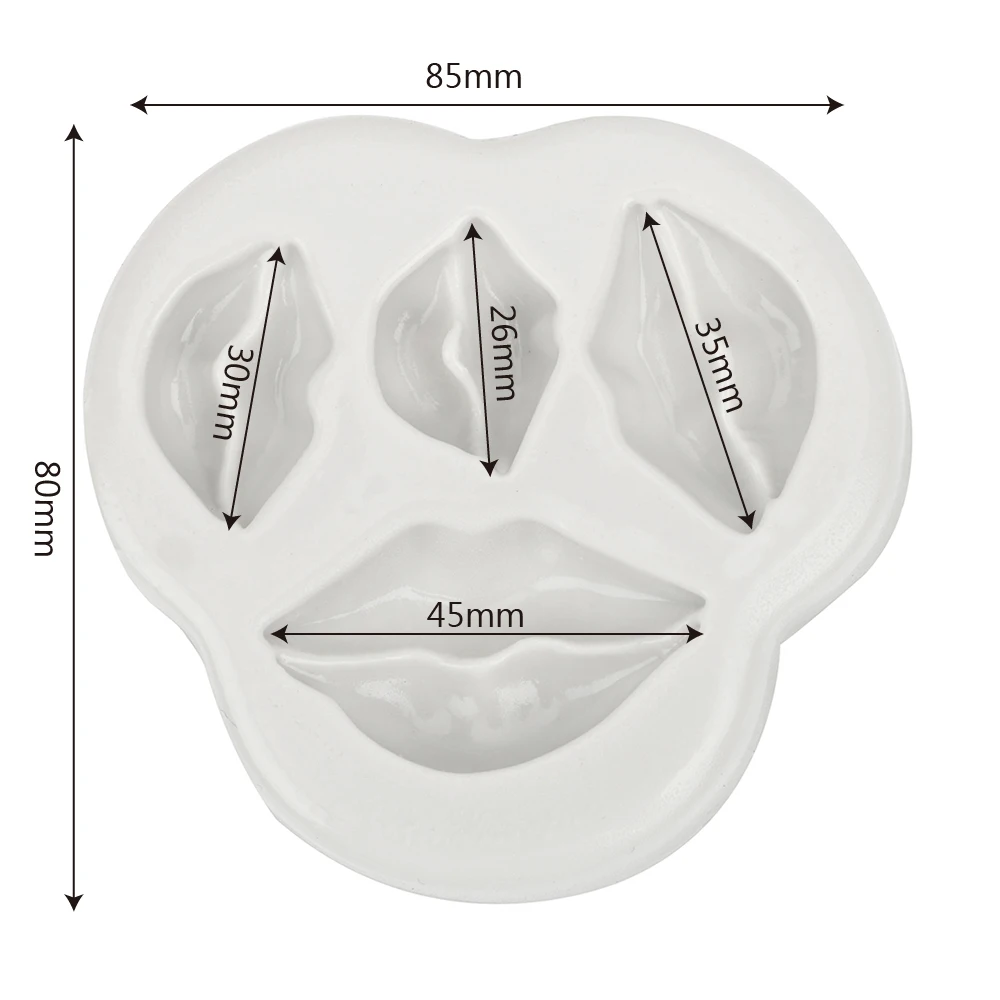 Полезная Сексуальная силиконовая форма для губ, форма для помадки, инструменты для украшения торта, форма для шоколадного мыла, трафареты для торта, кухонные аксессуары для выпечки