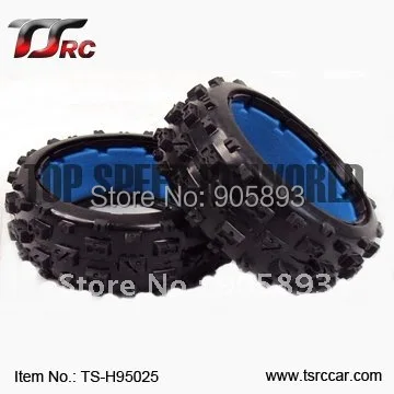 

5B Front Knobby Tire Set(TS-H95025)x 2pcs for 1/5 Baja 5B, without inner foam,wholesale and retail