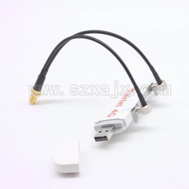 Удлинительный шнур JX SMA Female для 2 разъемов TS9 разветвитель типа Y кабель Pigtail HUAWEI/ZTE