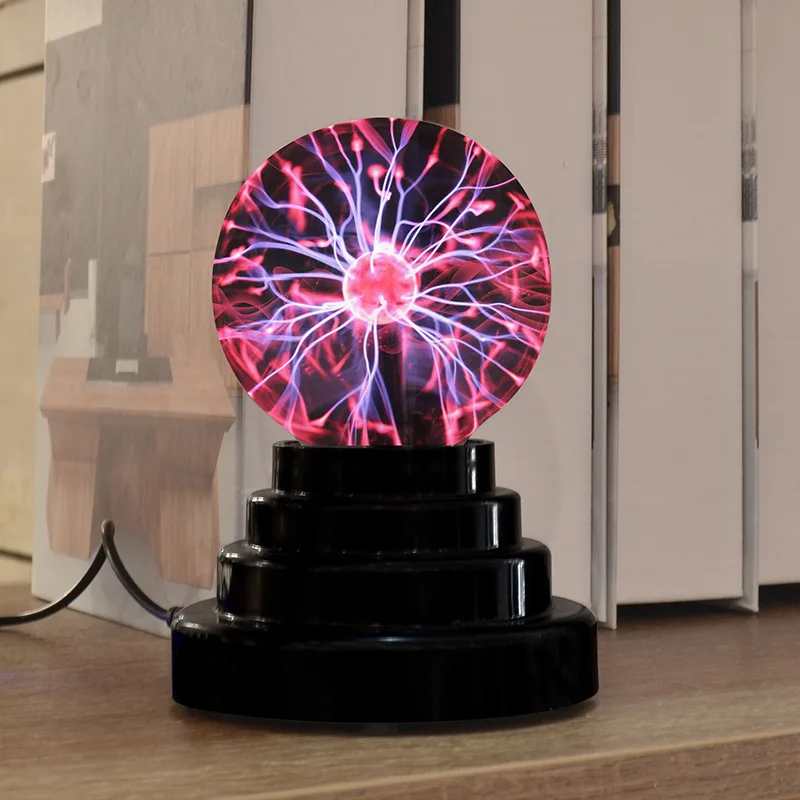 

Creative static electricity magic lamp round night light decoration large arc ion ball moon lamp free shipping 14