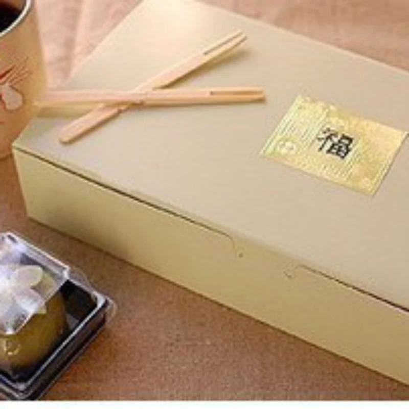 Однотонная одежда Выпечки Контейнер для упаковочной бумаги Чай зеленый 8 упакованный кекс юэбин подарочные коробки упаковки вечерние поставки 10 шт./лот