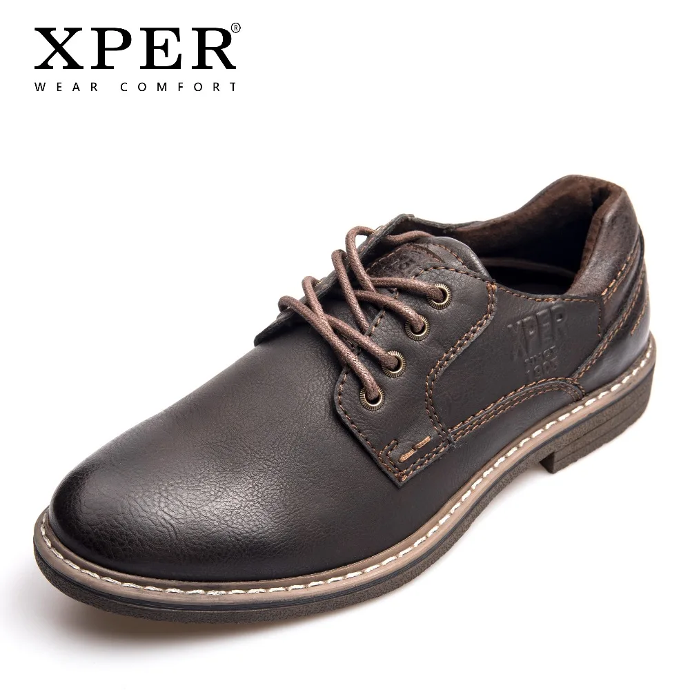 XPER/брендовые Модные Мужские модельные туфли кожаные оксфорды в римском стиле
