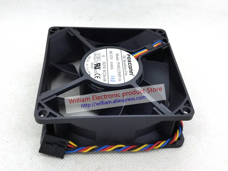 Новый оригинальный Компьютерный Вентилятор охлаждения FONSONING PV903212PSPF 0A 12V 0.60A 90*90*32