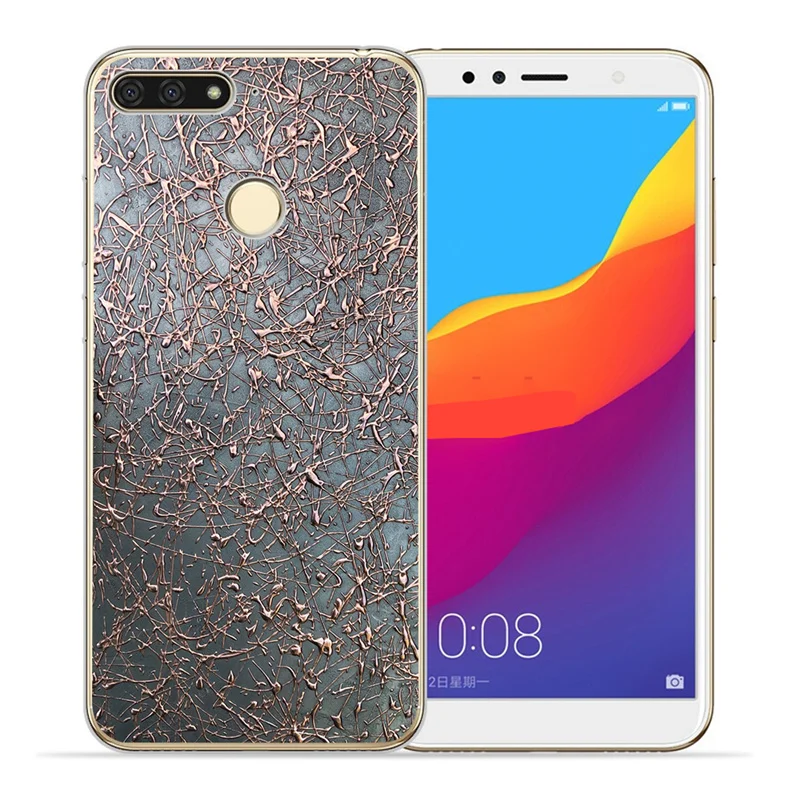 Роскошный Мраморный чехол для huawei II Y5 Y6 Prime Nova 2 3 3I 4 Plus 2018 2017|Бамперы| |