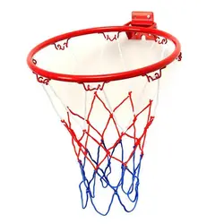 Сверхмощный баскетбольный обод металлический для эксплуатации в помещении Подвесной Настенный гол обруча Сетка Установленный