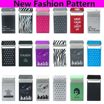 

Dark Green 10.5*5.8*1.4CM Silicone Lady Slims Cigarette Case Smoking Accessories 20 Cigarettes Box Cigarette Holder Tobacco Box