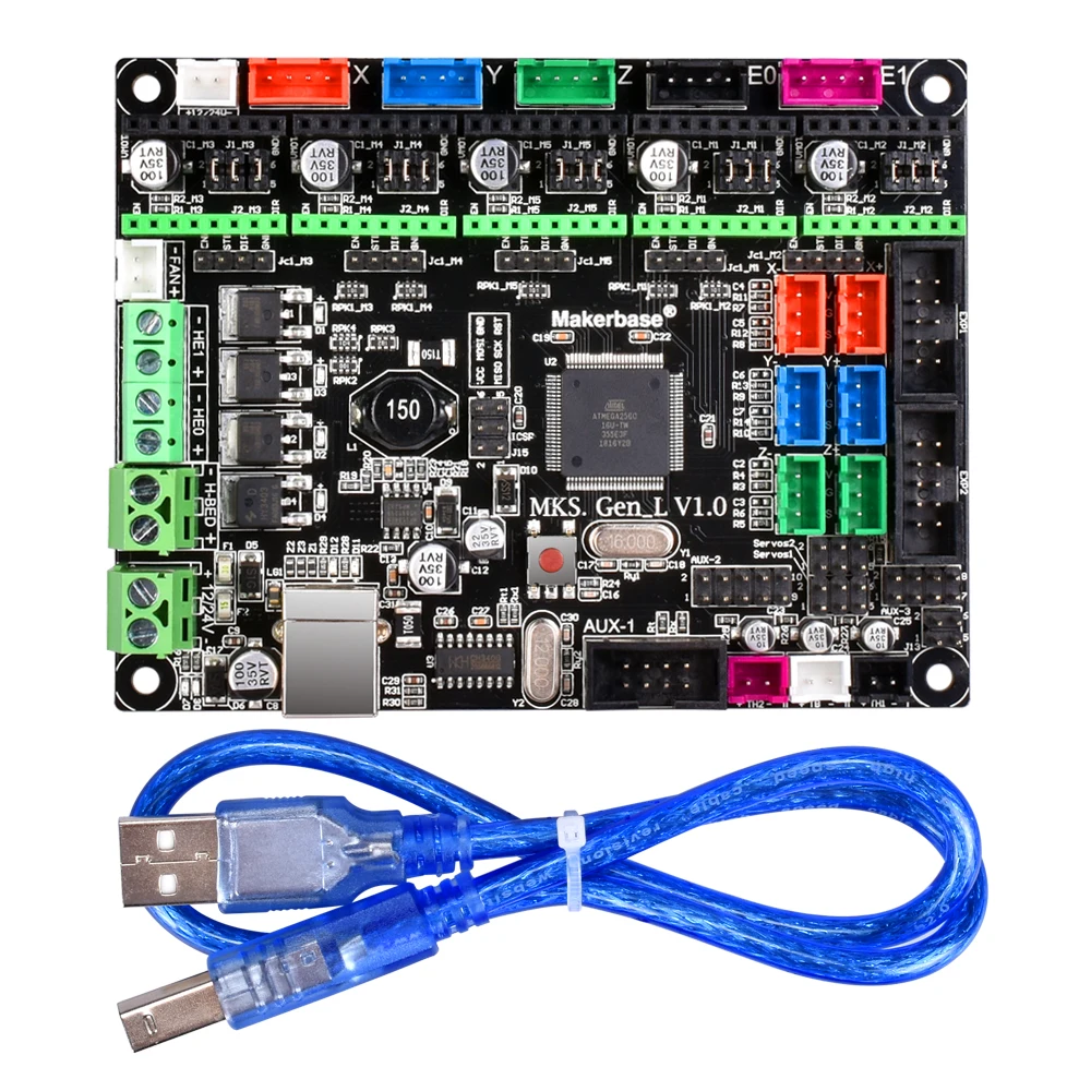 MKS Gen L V1 0 Control Board To TMC2208 TMC2130 A4988 DRV8825 Driver 3D Printer Parts