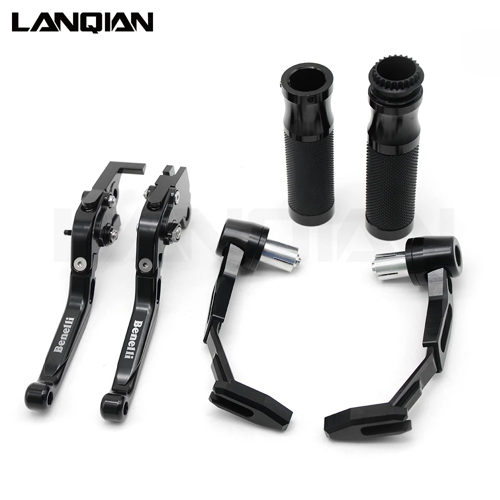 

Brake Clutch Levers and handle grips and Lever Guard for BENELLI bn300 bn600