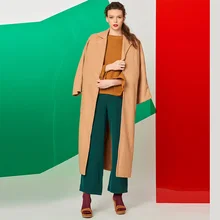 Bohoartist Women Coats Woolen Winter Women lapel Casual autumn outerwear 2017 Solid Long Sleeve Parka Cardigan Fashion Warm coat