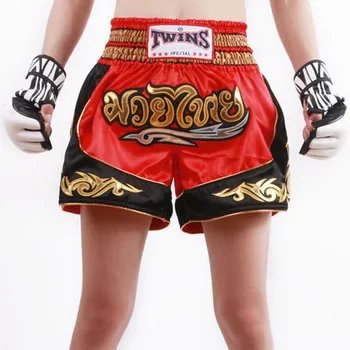 

Good quality MMA Shorts Fighting trunks kickBoxing Grappling professional Muay Thai Short pants Black Boxing training pant black