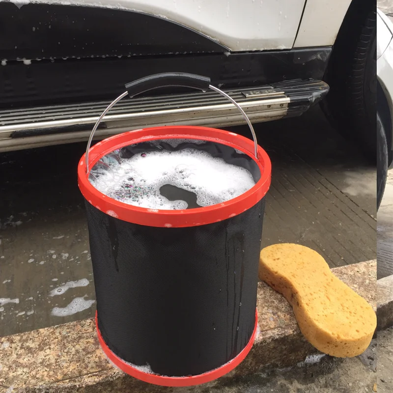 12L Thickening 2000 D Oxford Cloth Folding Outdoor Camping Car Wash