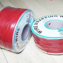 1 рулон/250 м 30AWG Ok провод 30# соединительный провод Летающий свинец одножильный луженый медный провод вариант цвета