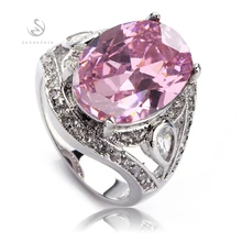 

Fleure Esme Wedding Rings jewelry for men and women Rainbow Blue pink Purple Cubic Zirconia Rhodium Plated R382 R543 R546 R701