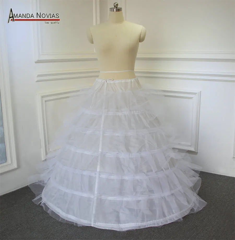 Top quality ball gown big petticoat with six hoops PETTI2256