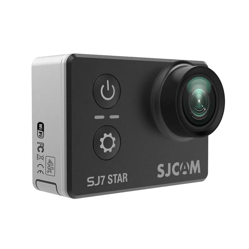 SJCAM SJ7 звезда экшн камера 4 К Спорт DV Wi-Fi Ultra HD 2." Сенсорный экран 30 м Водонепроницаемый удаленного SJ Cam Ambarella A12S75 действий Камера - Цвет: Черный