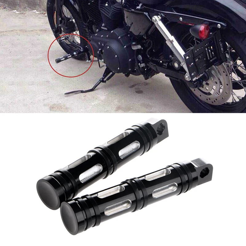 

2pcs CNC Edge Cut Rear Front Foot Pegs Feb20 Drop Ship