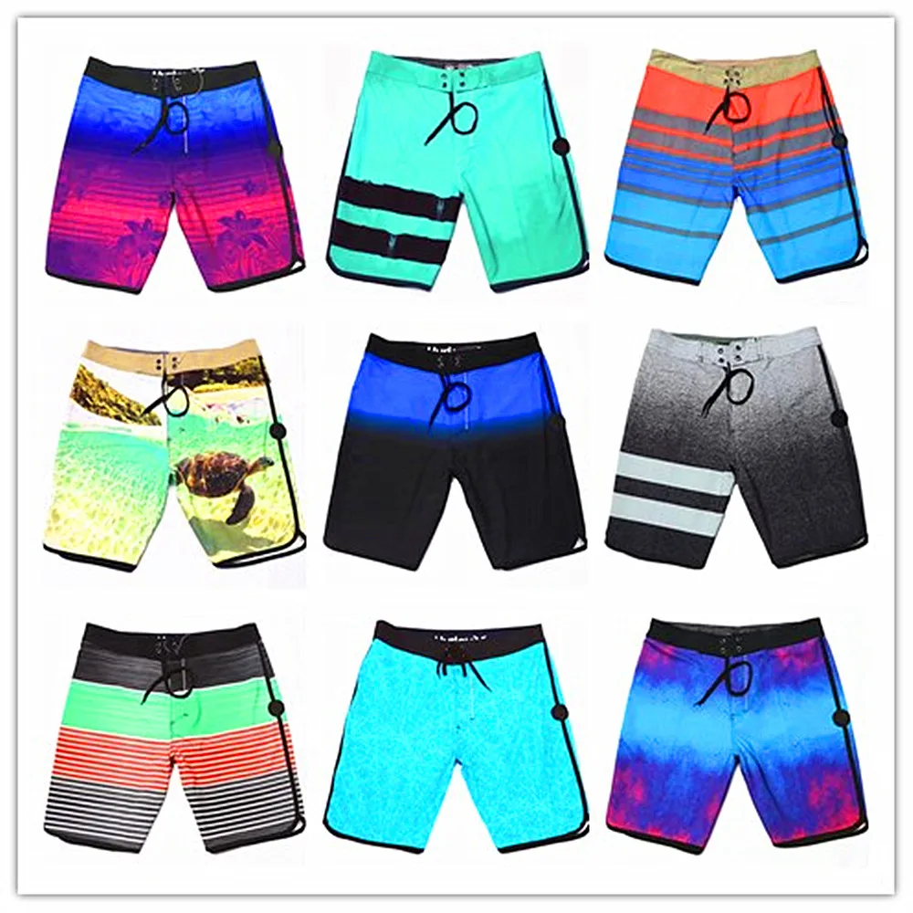 

2019 Big Brand Phantom Spandex Boardshorts Men Elastic Swimwear 100% Quick Dry Adults Boardshort High Quality Swimtrunk Swimsuit
