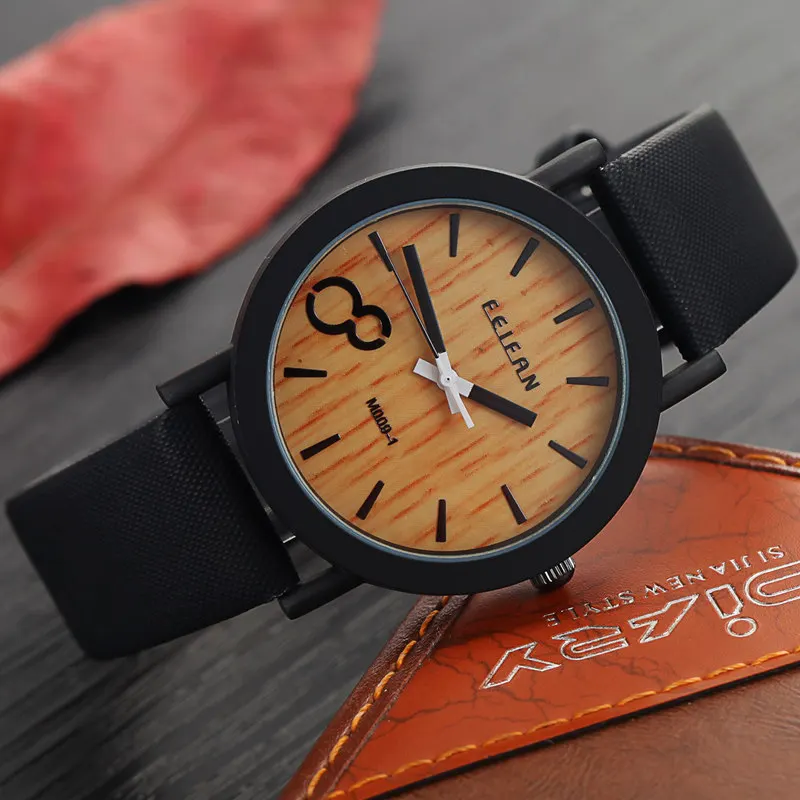 Новое поступление,, аналоговые деревянные наручные часы Prestigio, Модные Роскошные мужские часы, ультралегкие женские часы, деревянный ремешок для часов, reloj hombre - Цвет: 3