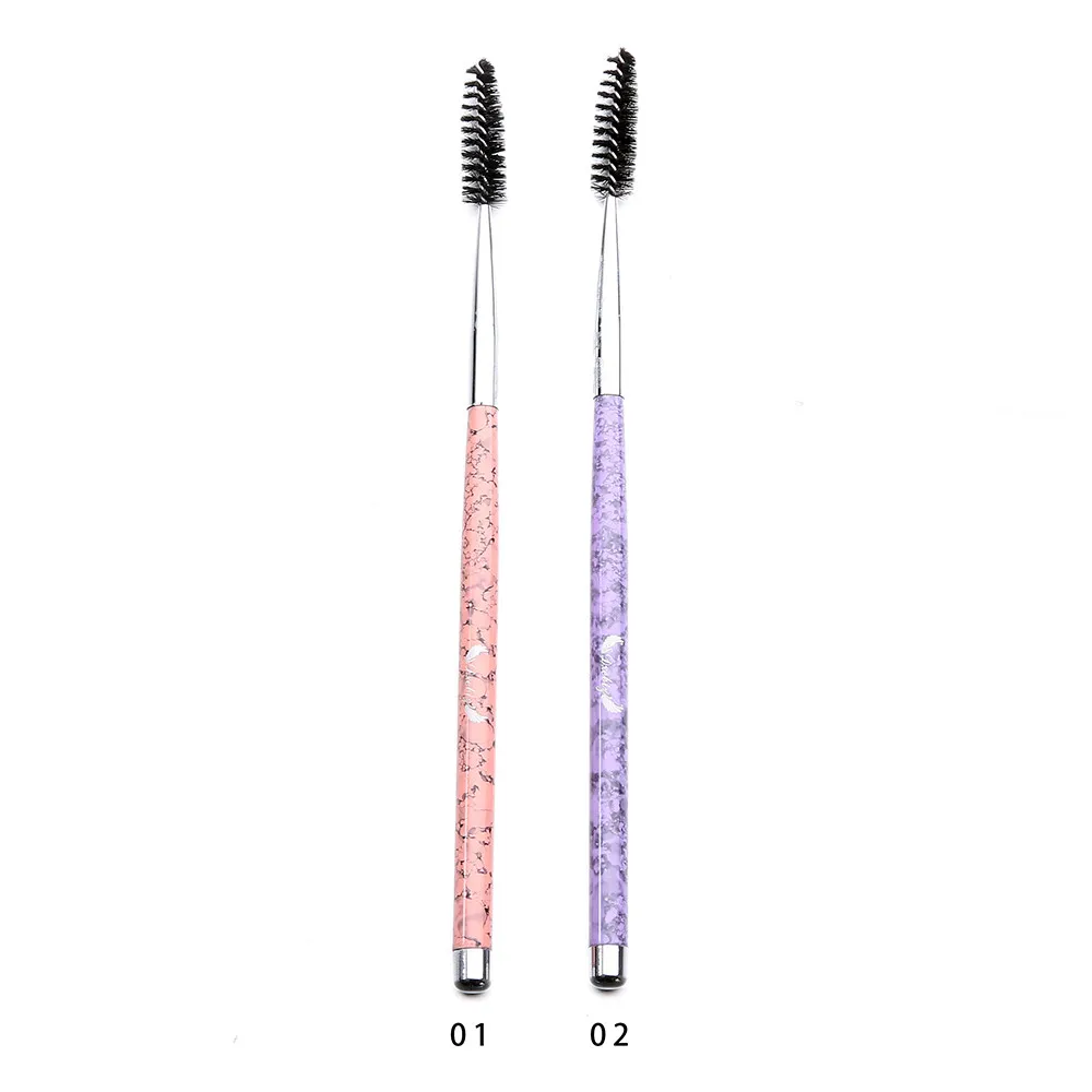 

#501 2018 NEW FASHION 1PCSHigh Quality Crystal Eyelash Brush Mascara Wands Applicator Spoolers Makeup FREESHIP