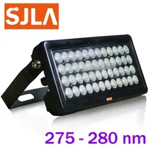 280 нм стерилизация Led УФ гель отверждения лампа печатная машина чернила шелкография версия ультрафиолетового металлического стекла черный светильник