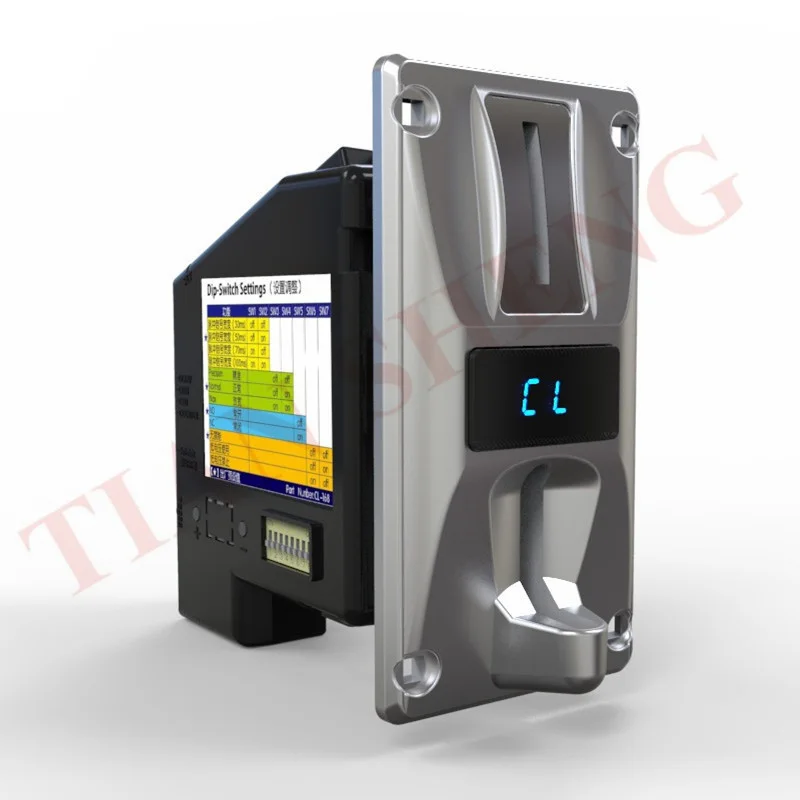 Inteligente de Multimoedas Multitor de Moedas Moeda para Jogo de Arcade Máquina de Arcade Seletor Peça Display Led 1-8 Grupos Peças Cl-168 1