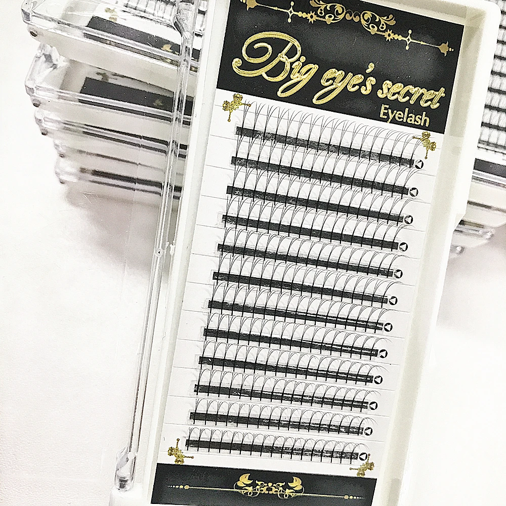 

New Premade 3D Volume Lash Fans Volume Fans Semi Permanent Individual Eyelash Extensions Free Shipping