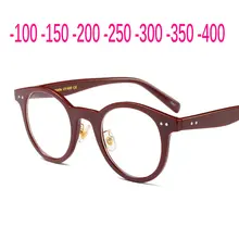 Mincl/пикантные круглые очки кадр HD Ясно закончил Близорукость Оптические очки мода кошка очки кадр Женский компьютерные очки NX