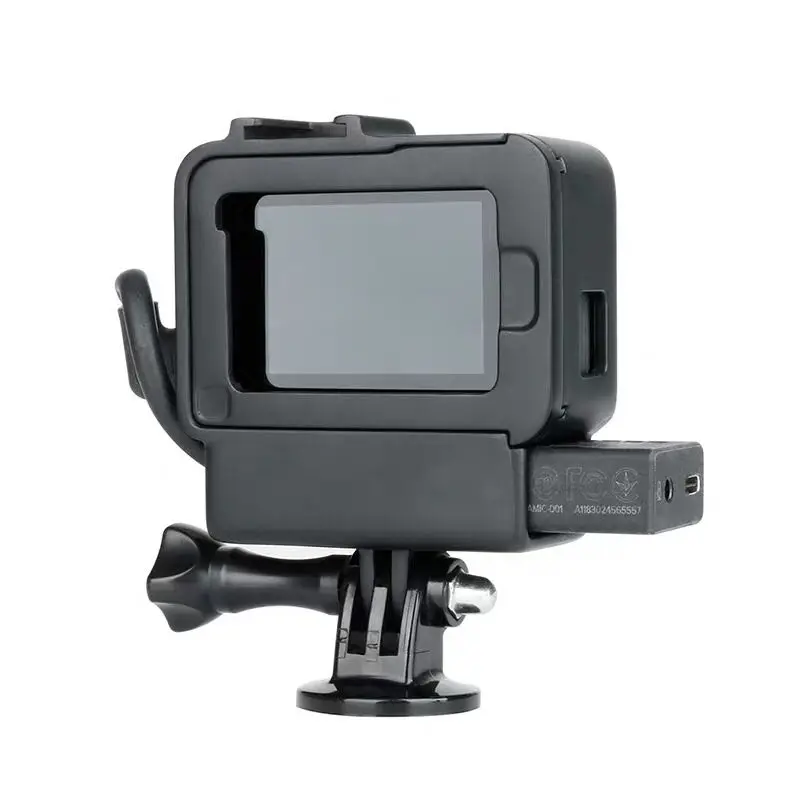 Защитный чехол рамка для GoPro 7 6 5 Vlogging Setup Cage w штатив микрофон Холодный башмак для Go Pro Аксессуары для камеры