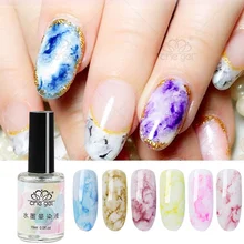 Распродажа акварельные высококачественные чернила водное окрашивание жидкий градиент 15 мл ногтей японские ногти гель для ногтей 1 шт. мраморный узор