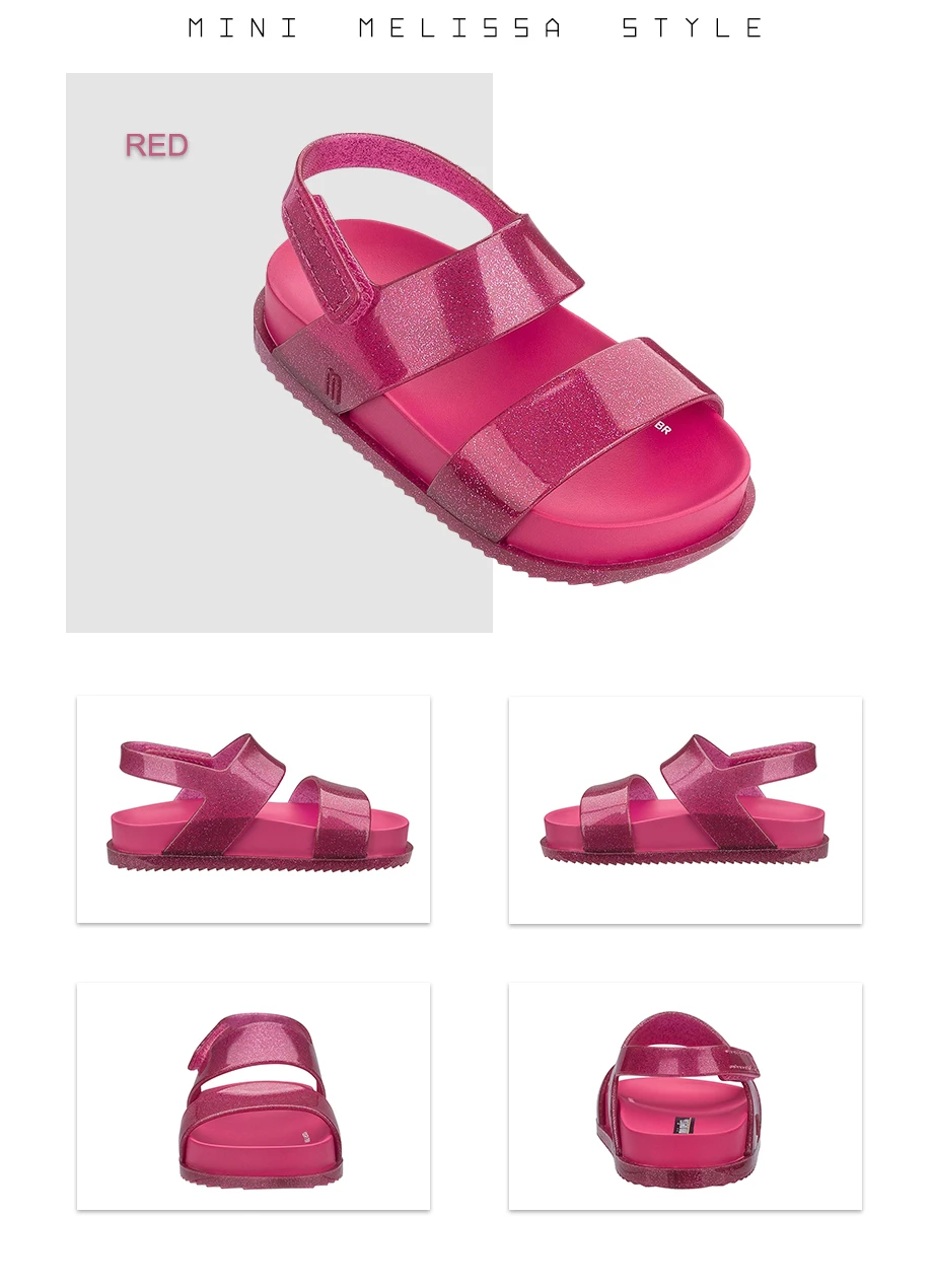 Sapatos de Praia Mini Melissa Sandália Cósmica 2019 Original Novo Geléia Sandálias Menina Meninos Crianças Sandálias Crianças Não deslizamento Criança Sapatos 7 menina geléia sandálias meninos crianças sandálias de