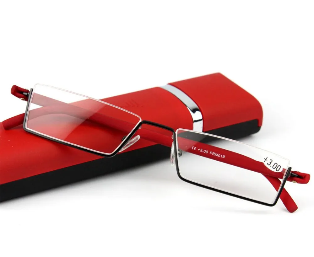 

2016 fashion lightweight tr90 half-frame reading glasses men women eyeglasses oculos de grau+1.0 +1.5 +2.0 +2.5 +3.0 +3.5 YR057