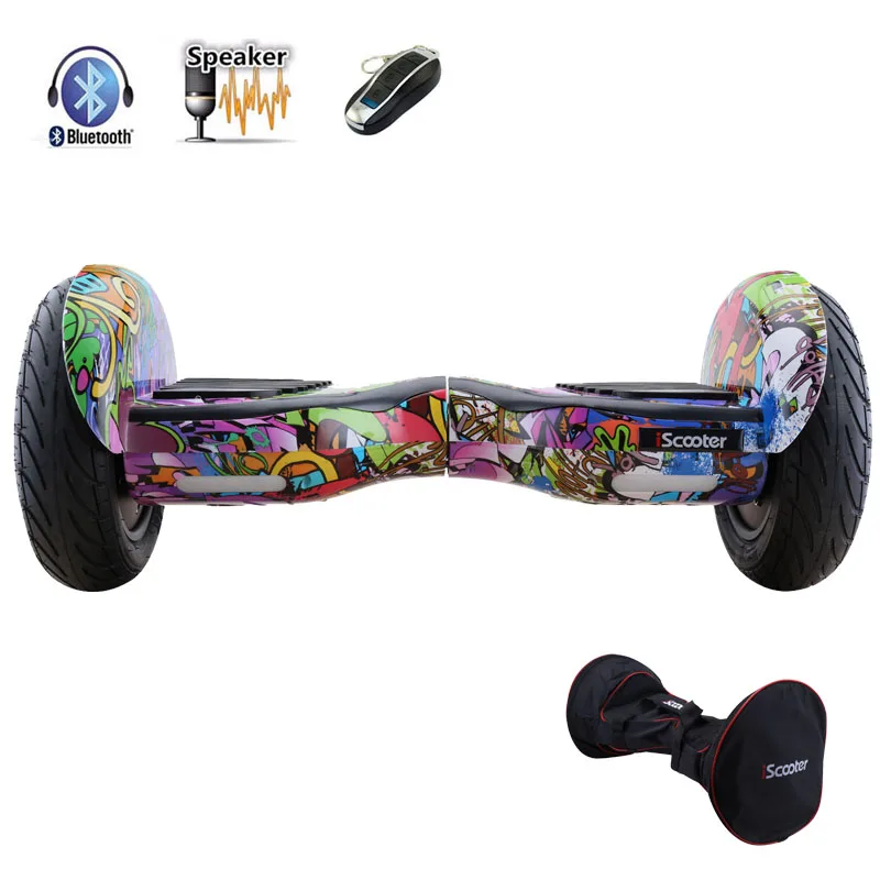 iScooter hoverboard 10 inch bluetooth two wheel smart self balancing scooter electric skateboard with speaker giroskuter UL2722 iScooter hoverboard 10 inch bluetooth two wheel smart self balancing scooter electric skateboard with speaker giroskuter UL2722