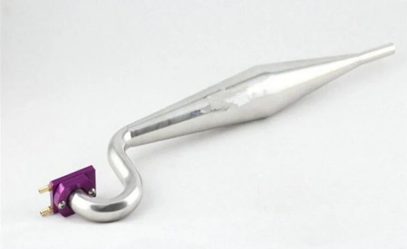 PerfectPlaza Stainless Steel Exhat Pipe Tuned Pipe For 26cc Zenoah RC Boat Engine RC Boat RC#211