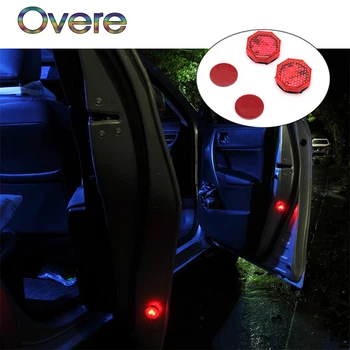 

Overe Car door LED warning lights Anti-collision lamp For Ford Focus 2 3 Fiesta Mondeo MK4 Ranger Toyota Corolla chr RAV4 yaris