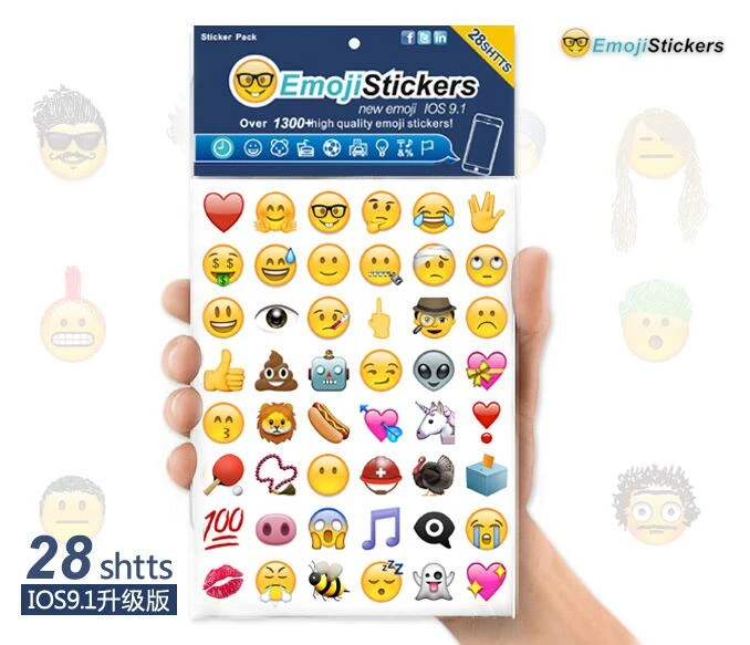28ピース ロットかわいい絵文字exprissionステッカー日記笑顔顔ノートブック装飾expressionキッズクリエイティブ漫画ステッカー Kids Creative Sticker Diarystickers Stickers Aliexpress