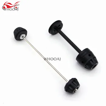 

Motorcycle Accessories Front & Rear Axle Fork Crash Sliders Wheel Protector For BMW R Nine T 14-16 2015 2014 2016
