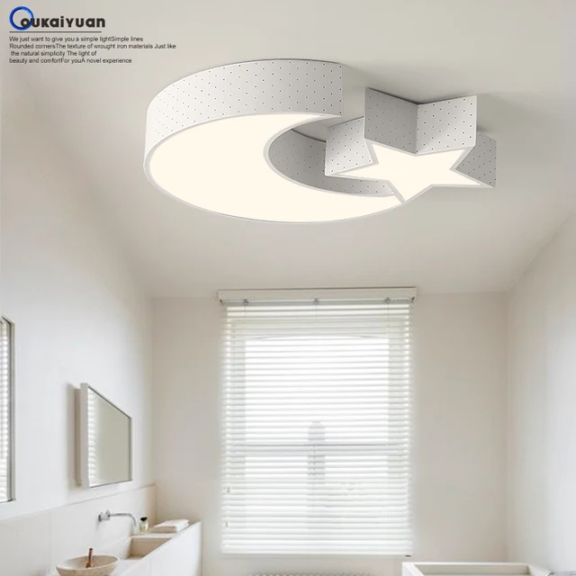 A1 Creatieve studie Maan en sterren Plafondverlichting eenvoudige ... A1 Creatieve studie Maan en sterren Plafondverlichting eenvoudige ...